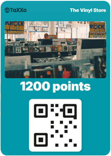 Points card example